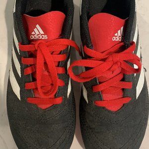 Adidas Youth Outdoor Soccer Cleats - Red/Black Size 3.5